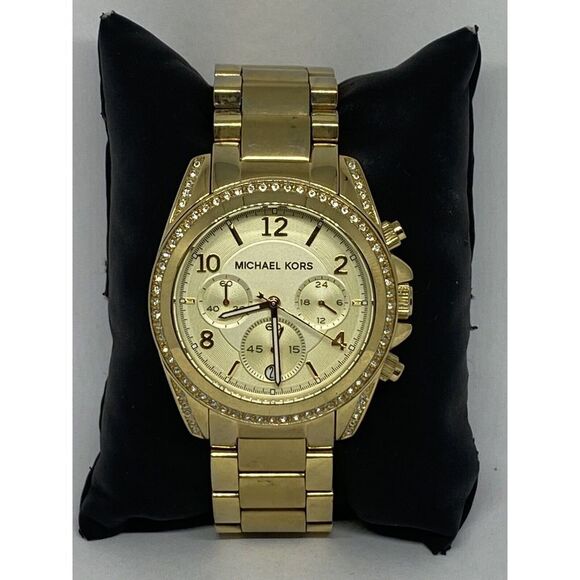 Michael Kors MK5166 Women's Stainless Steel Analog Dial Quartz Wrist Watch JK284 - Picture 3 of 12